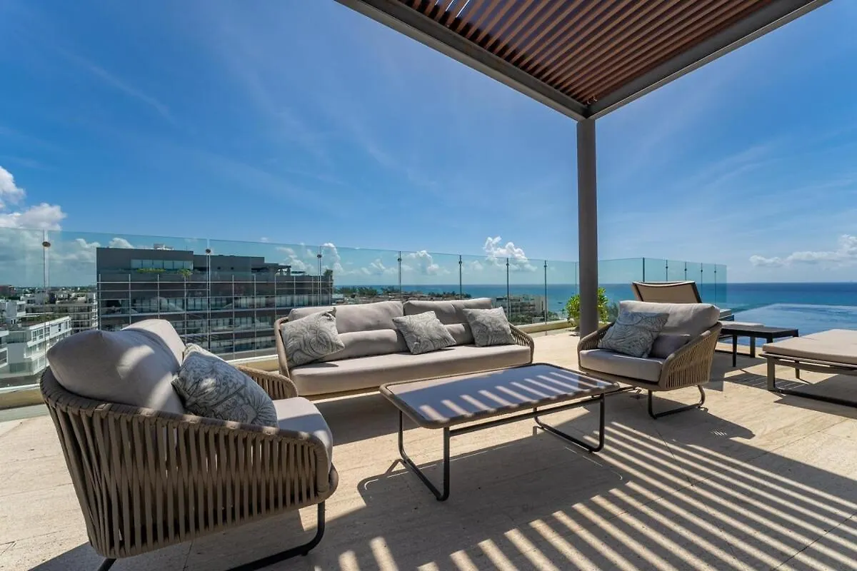 Ph Ocean Luxe Haven At Marila Condo Playa del Carmen Lägenhet
